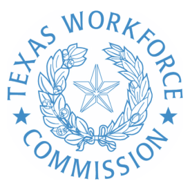 The logo for the texas workforce commission