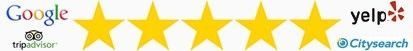 Google 5 star review banner