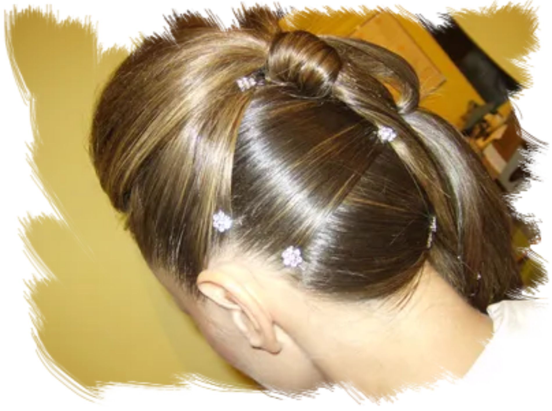 Acconciatura sposa a Brescia con decorazioni