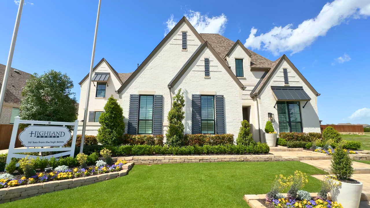 Exploring the Highland Homes 289 Floor Plan in Aubrey, TX