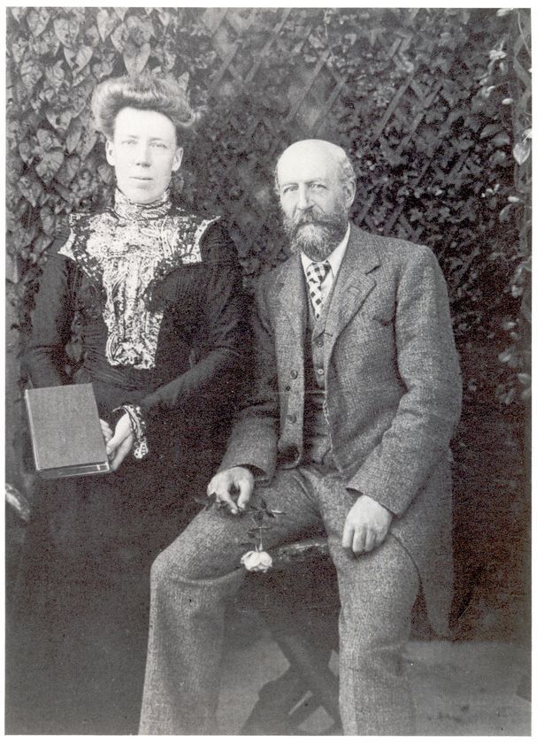 Photo of George and Elizabeth Cadbury