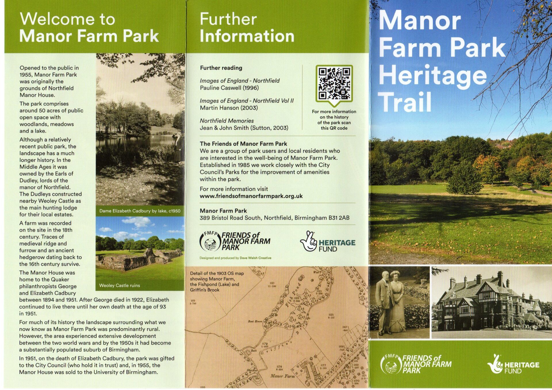 Manor Farm Park Heritage Trail leaflet