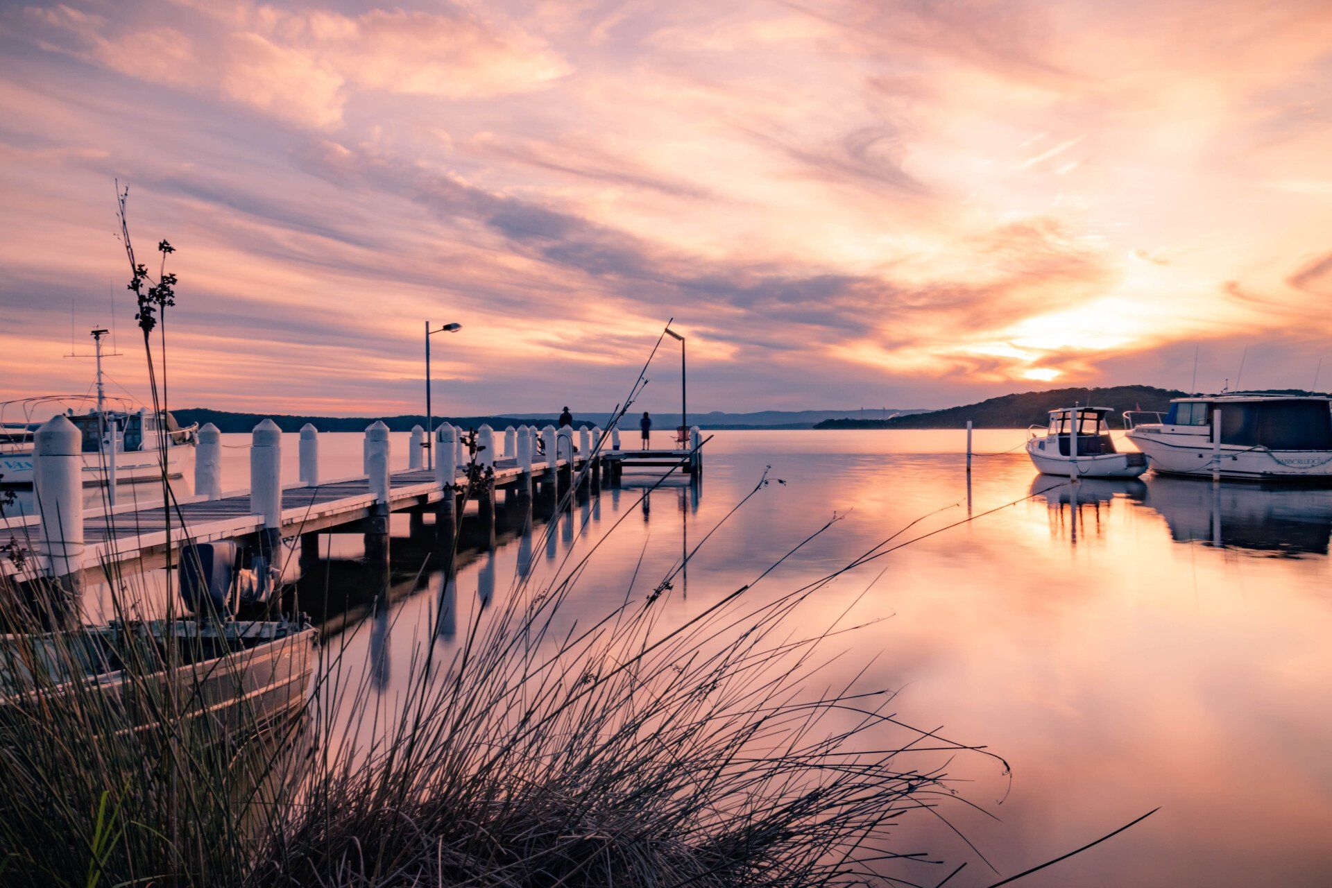 Anzac Walkway at sunset