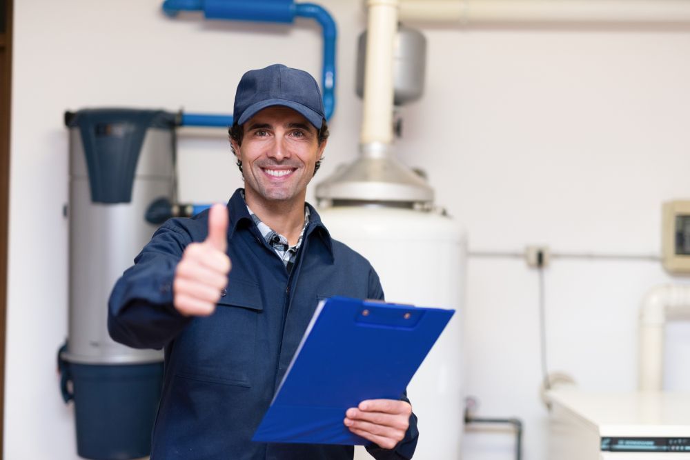 Plumber Smiling — Your Local Plumber in Tamworth, NSW