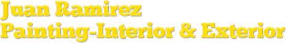 Juan Ramirez Painting-Interior & Exterior