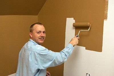 Painter at Work — Sun Valley, CA — Juan Ramirez Painting-Interior & Exterior