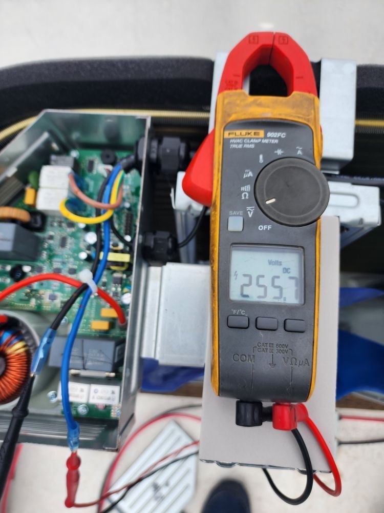 Kenders Heating And Air Conditioning | a fluke brand clamp meter displays 2557