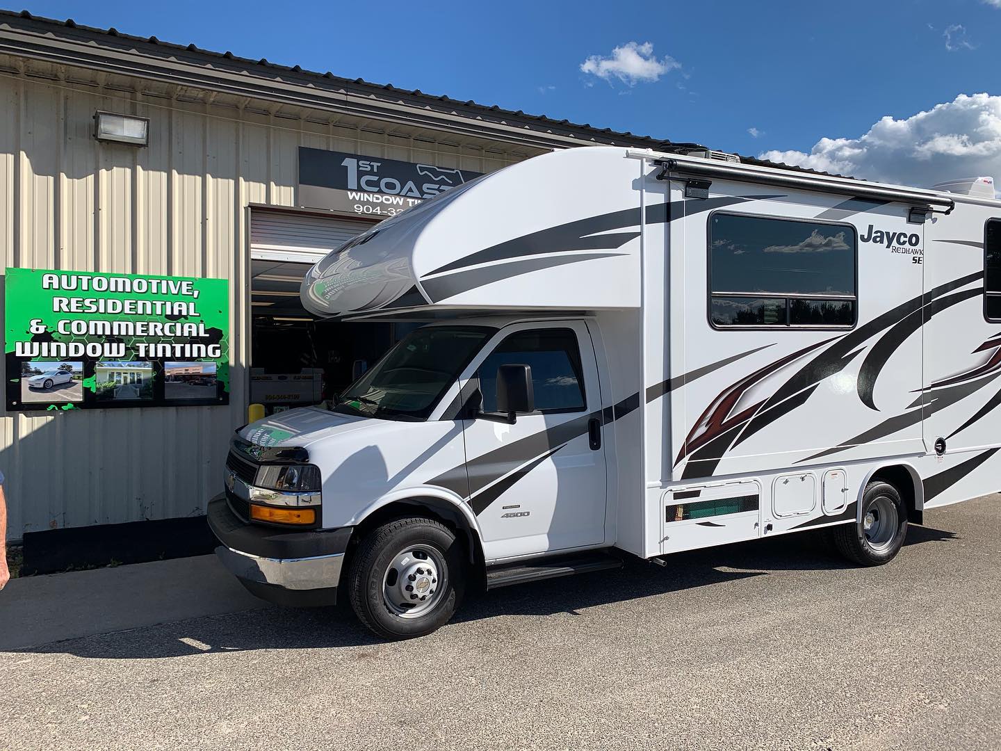RV window tinting near me