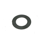 A Black Rubber Washer With A Hole In The Middle On A White Background — Warren, MI — Howard's Outdoor Power Equipment