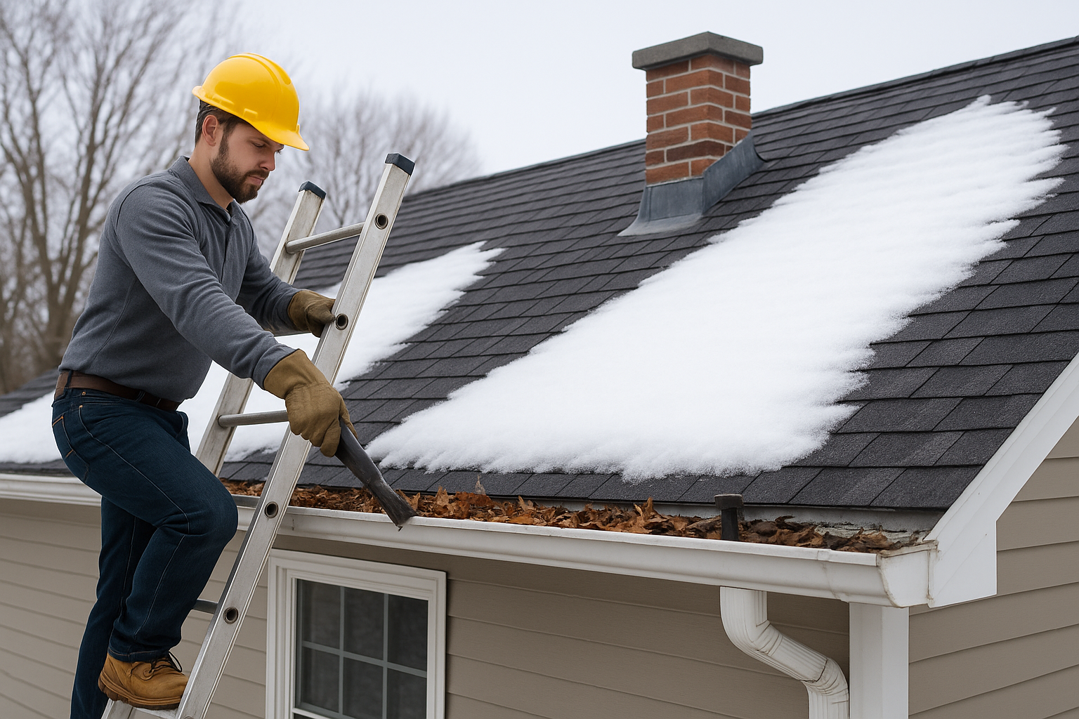 Man walking past a blue food truck with