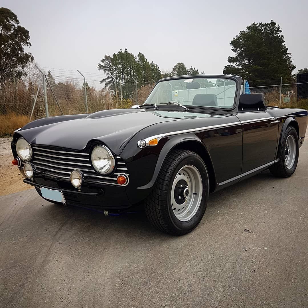 A Black Convertible Sports Car Is Parked On The Side Of The Road - Mechanic In Fyshwick, ACT