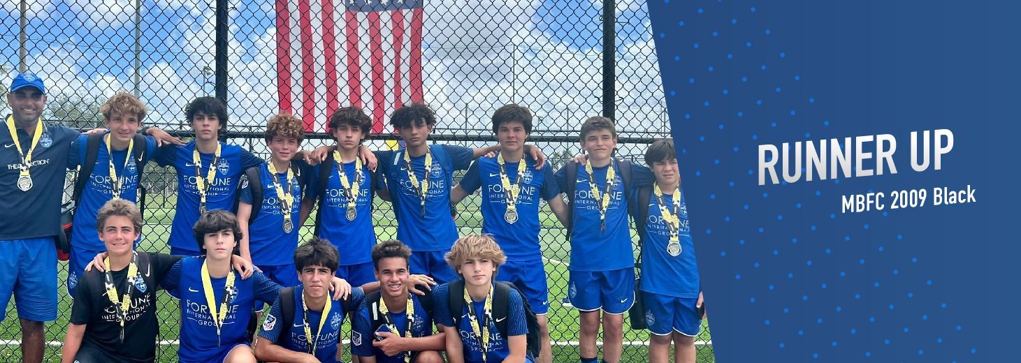 Champions and Runner Up at South Florida Super Cup