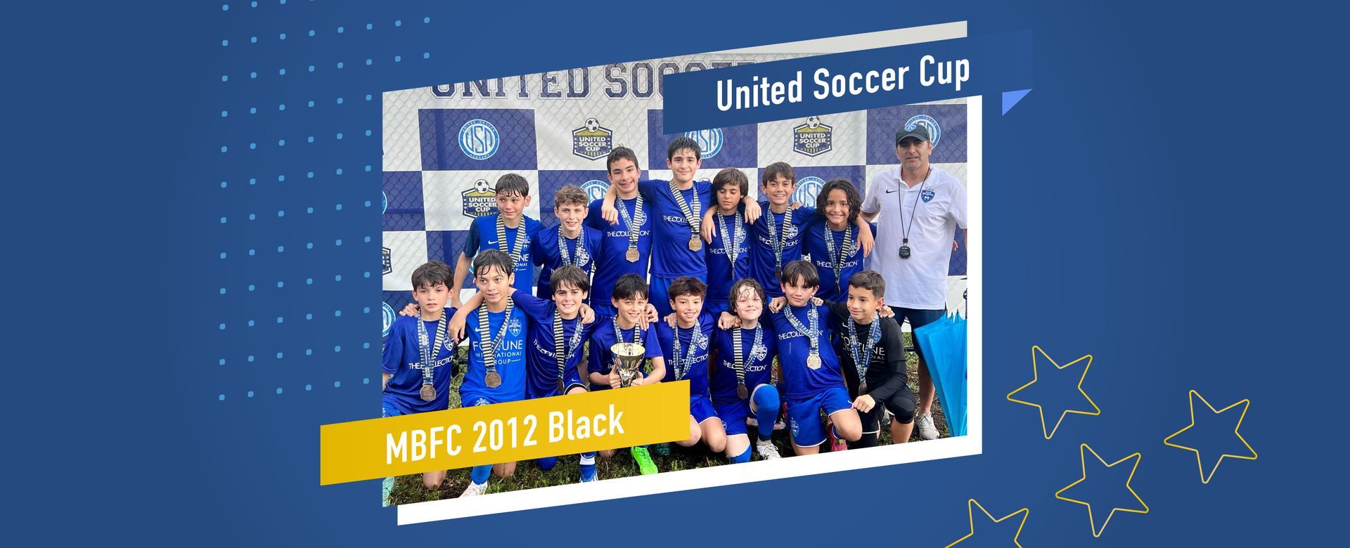 MBFC 2012 Black Boys Crowned Champions at United Soccer Cup