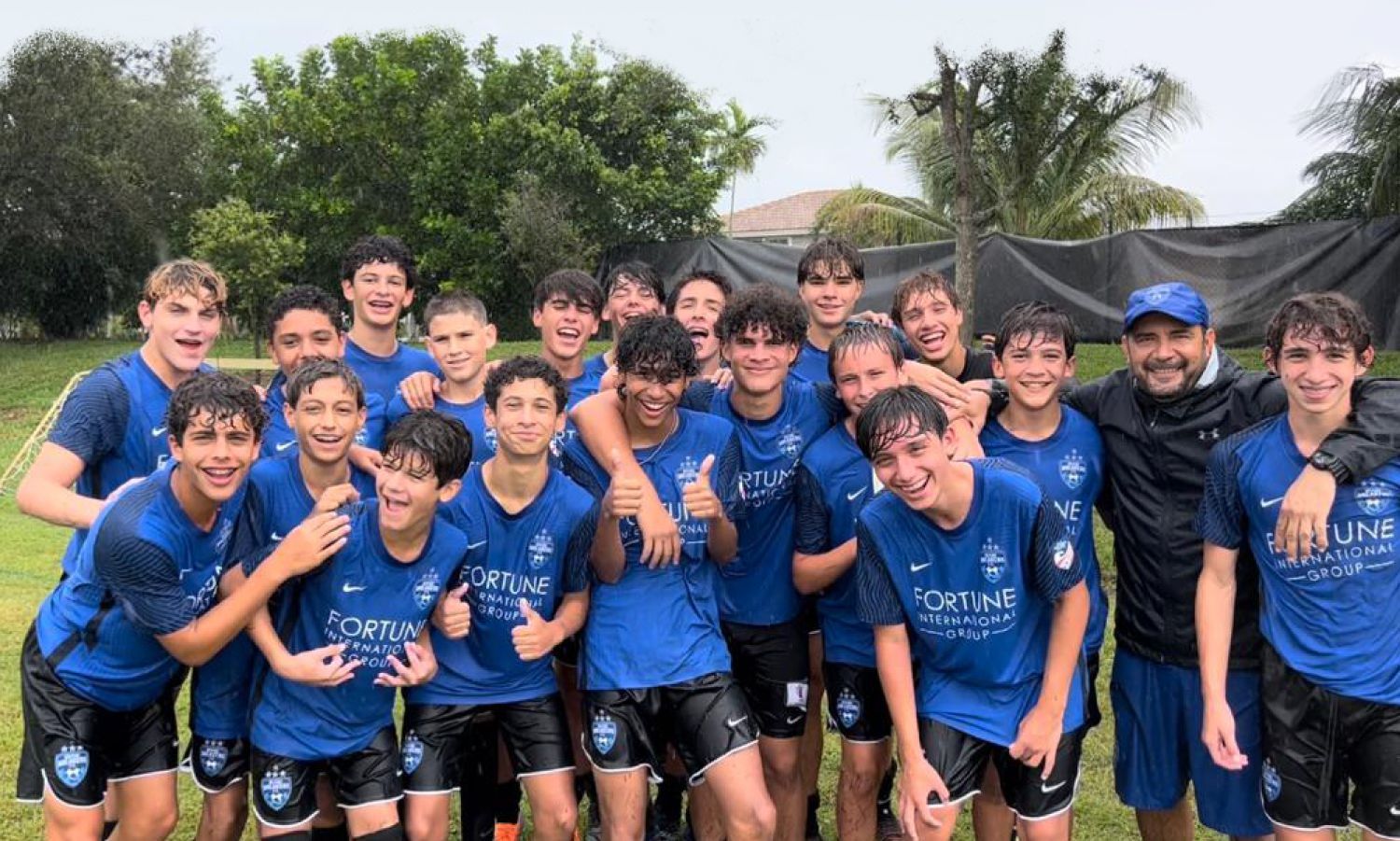 Miami Breakers FC 2008 Black Crowned Champions at 2022 West Pines