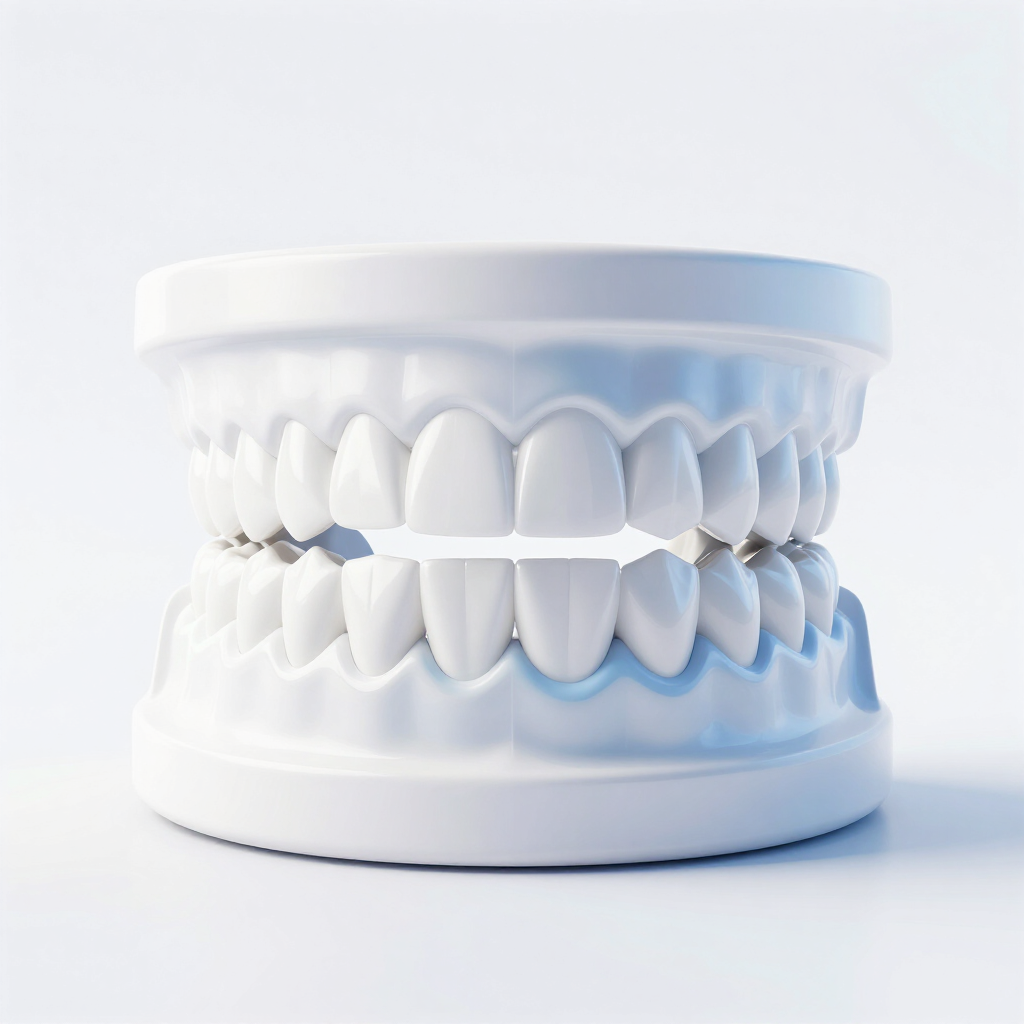 Illustrazione di protesi dentaria, studio dentistico Oria Torino