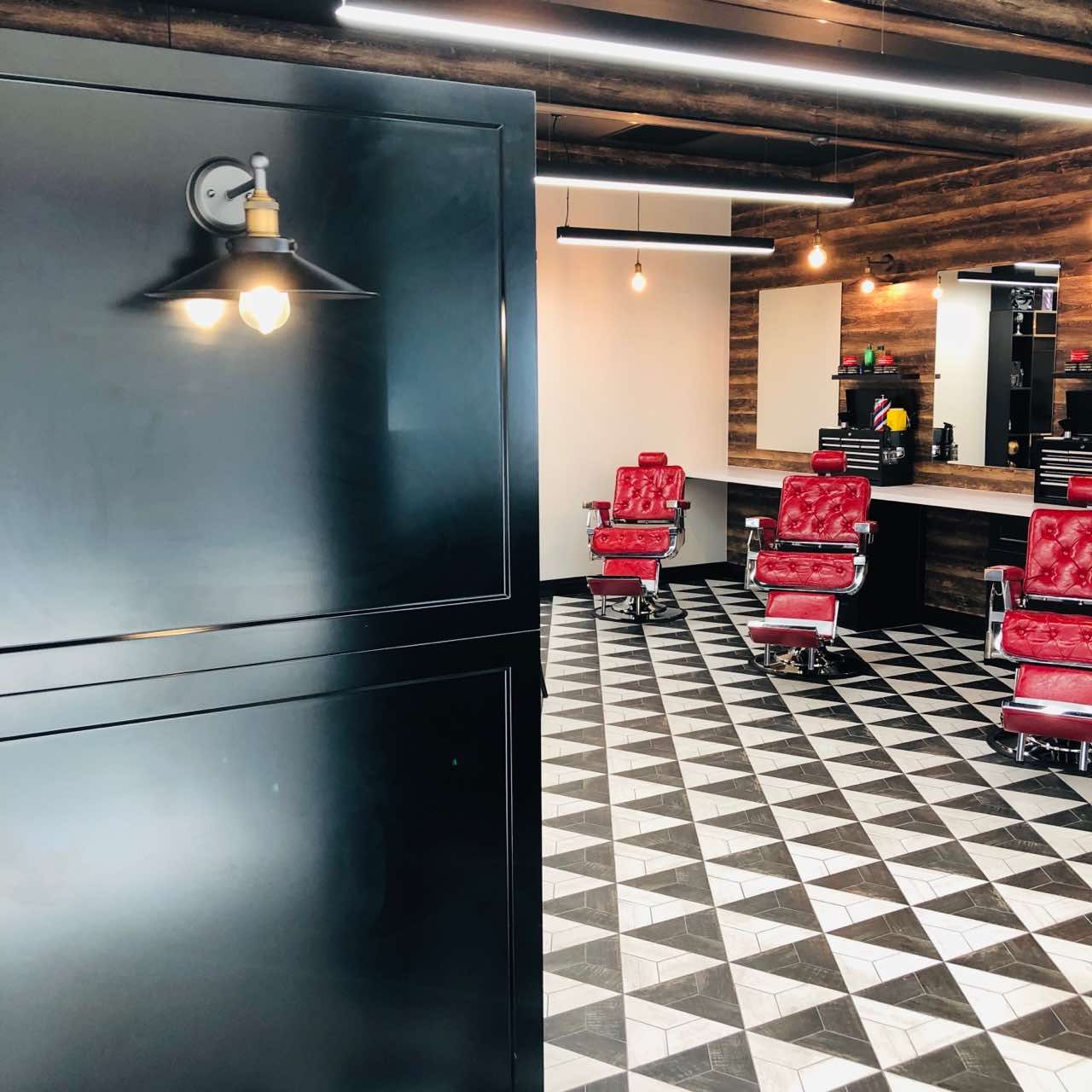 Barber shop commercial fit out in Perth