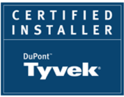 Tyvek Certification — Carver, MN — TJ Exteriors Inc.