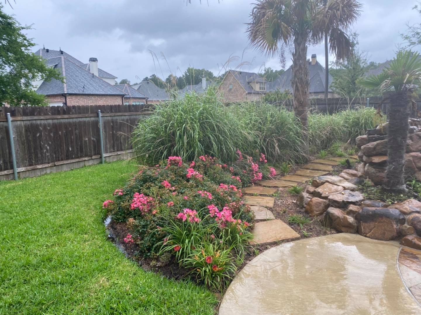 Flowerbed Installation