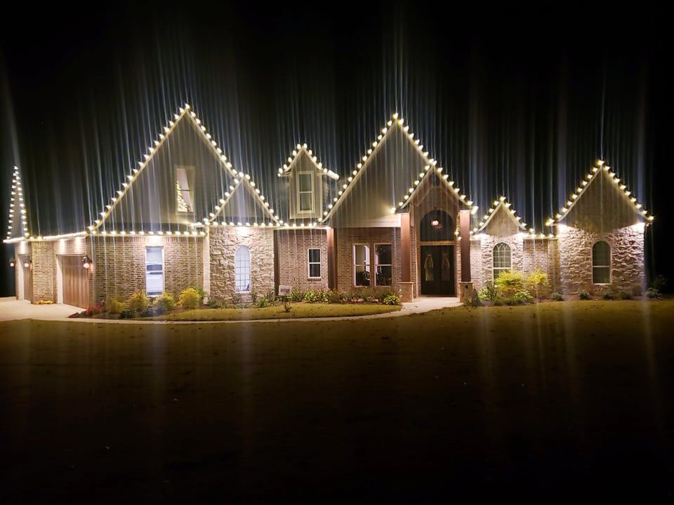 Holiday Lighting Installed