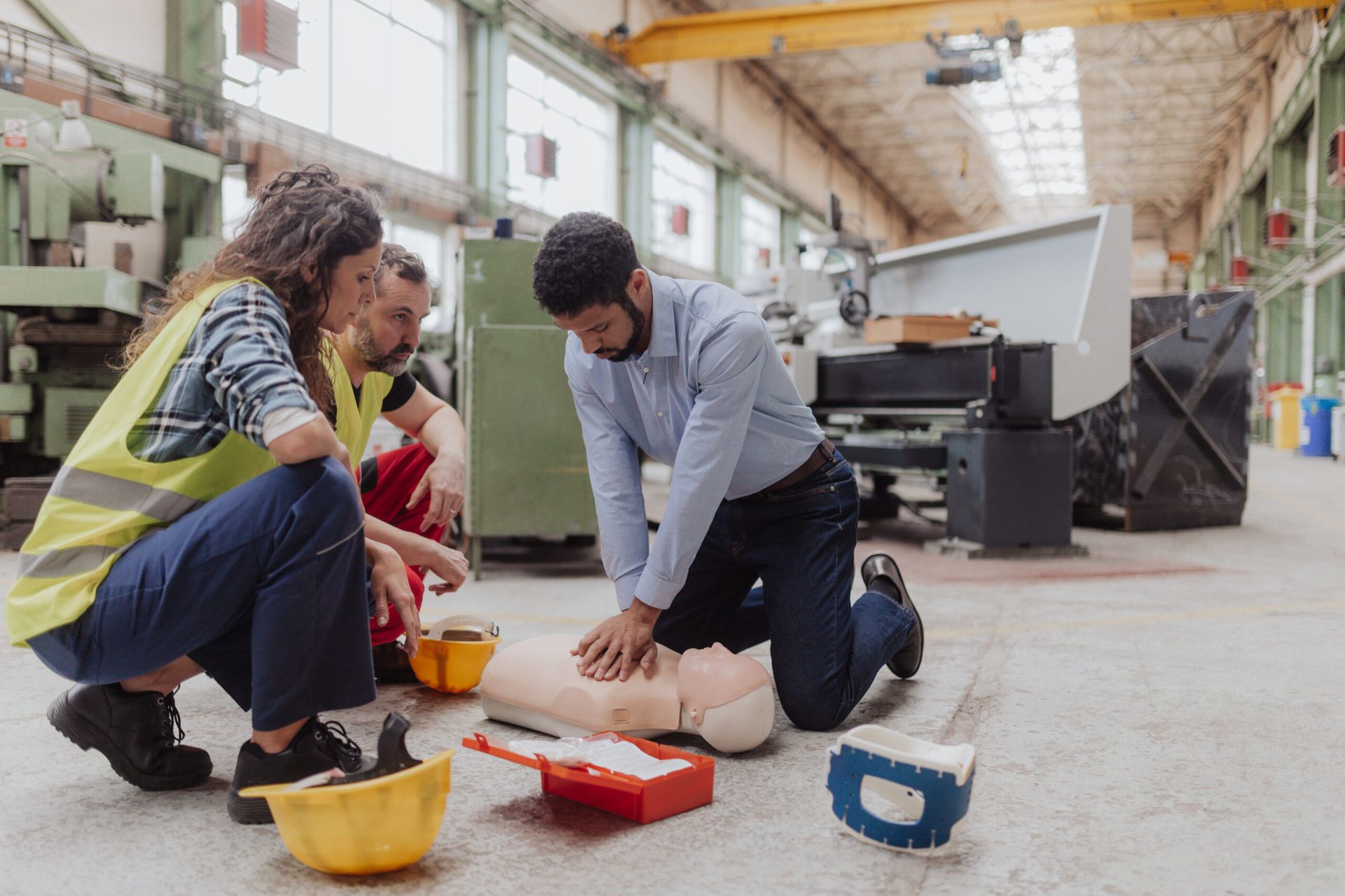 On-Site First Aid, CPR & AED Training for Utility Companies