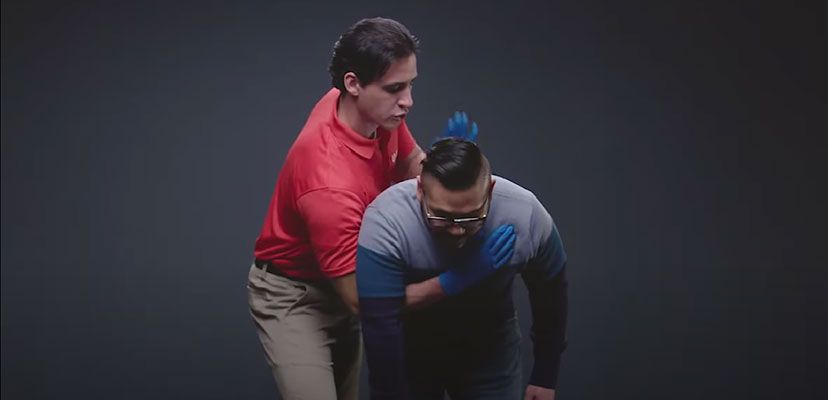 Recognizing an Unresponsive Choking Emergency