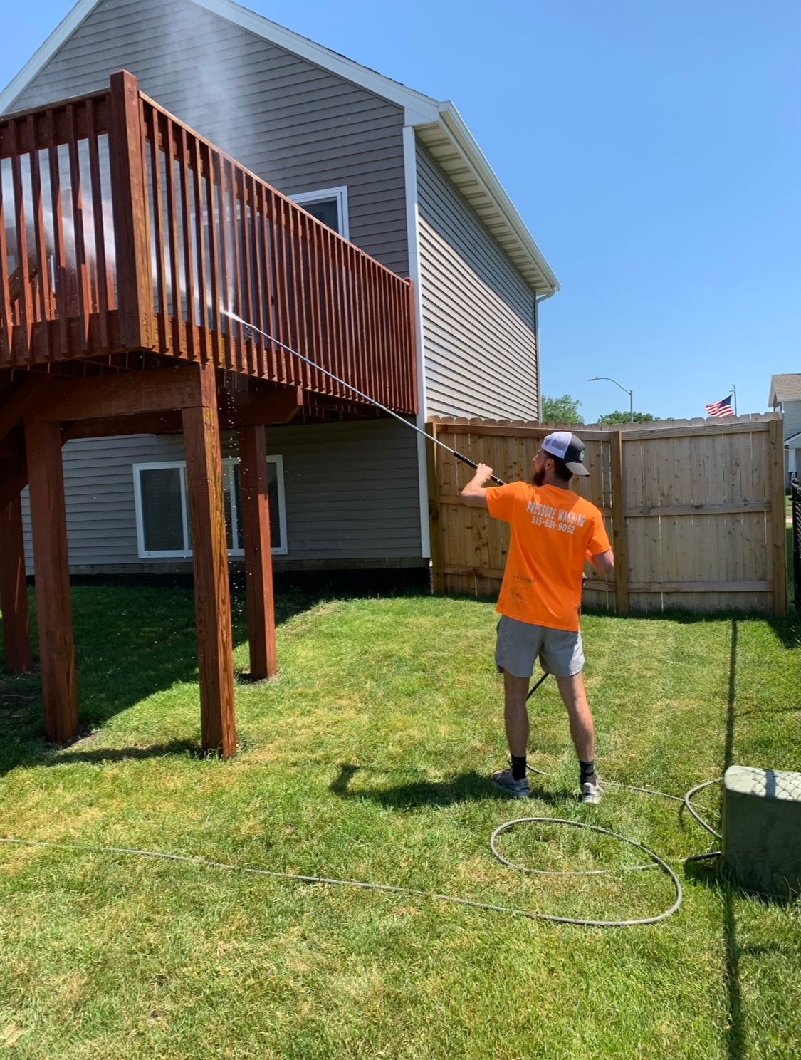 Deck Pressure Washer in Des Moines, IA | CPW GROUP