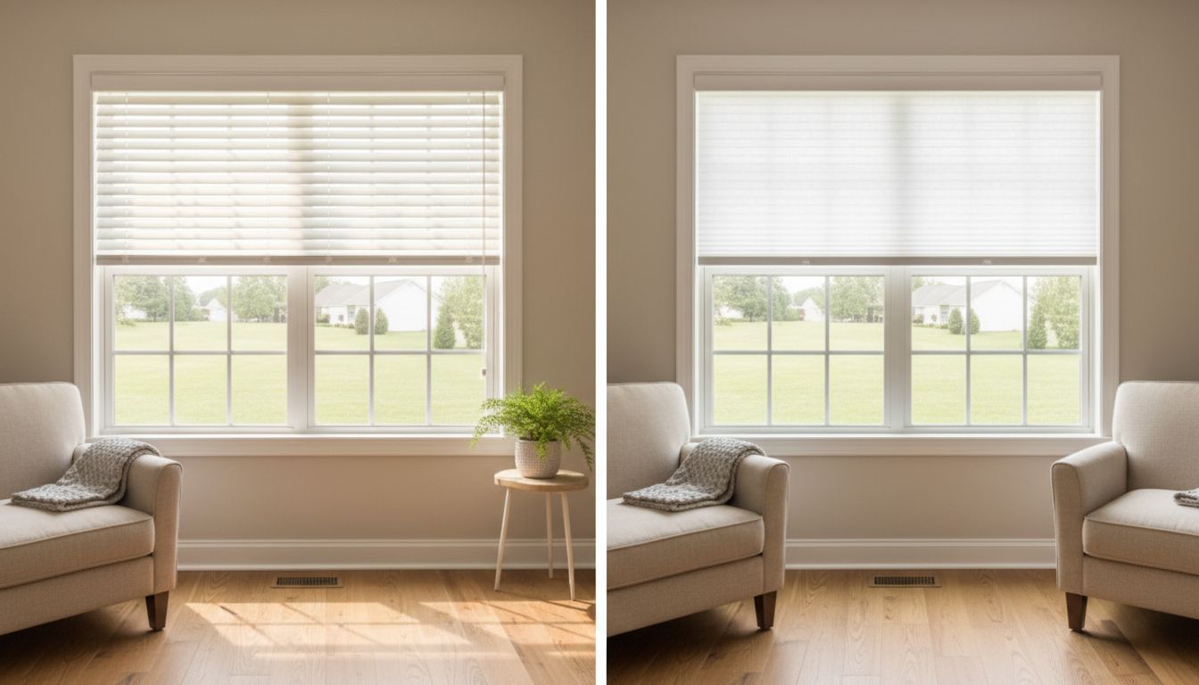 Comparison of Wood Blinds vs. Honeycomb Shades