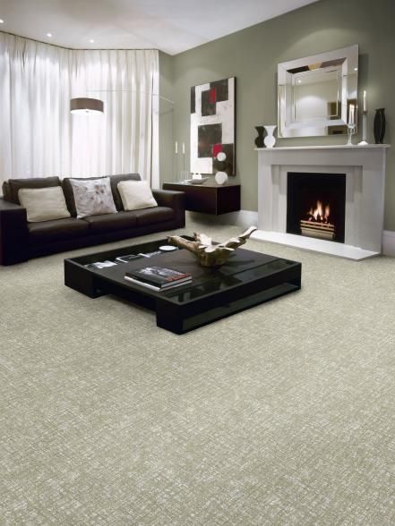 Carpeted floors