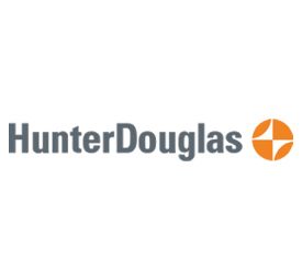 hunter douglas logo Love is Blinds Kentucky