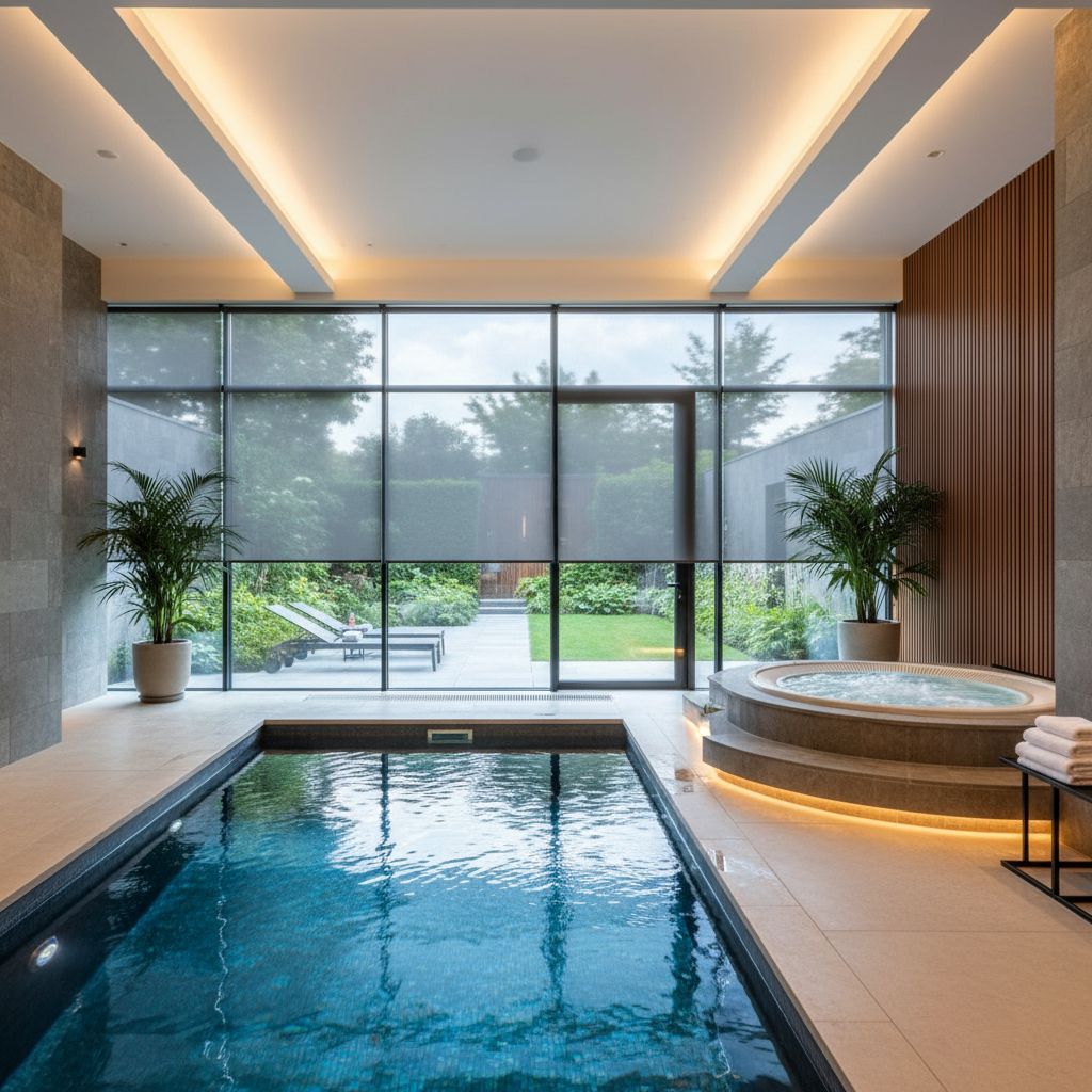 Best Window Treatments for Indoor Pools and Spas