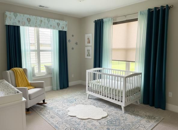 Safe Window Treatments for Baby Nurseries: Light & Style