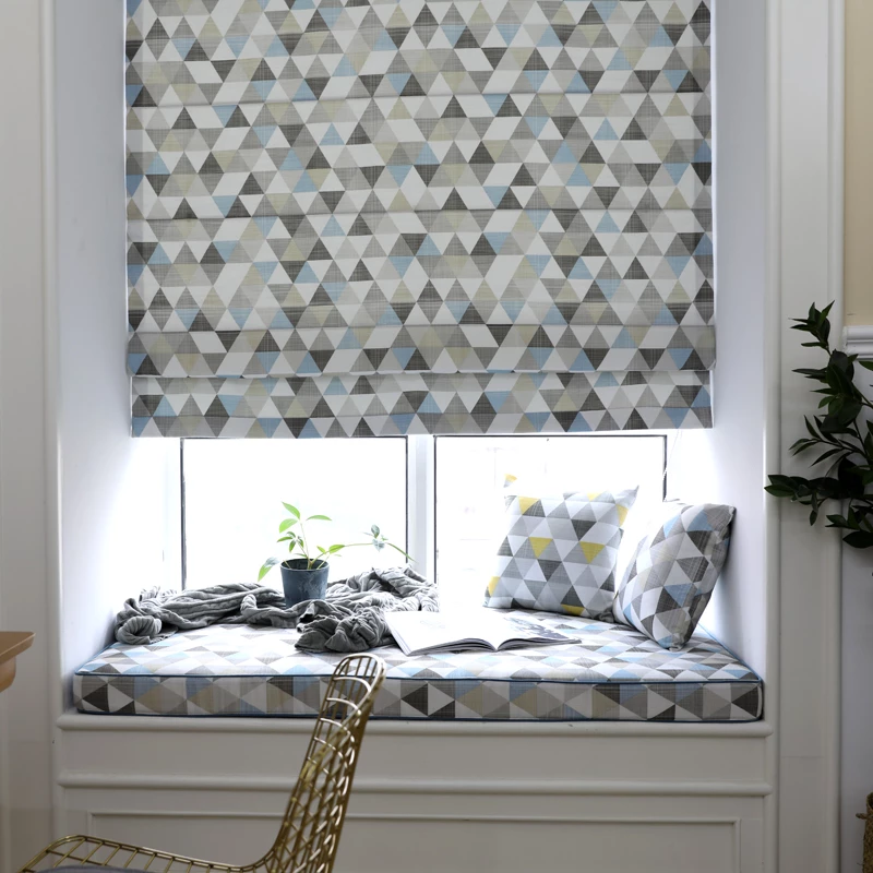 Patterned Fabrics For Roman Blinds