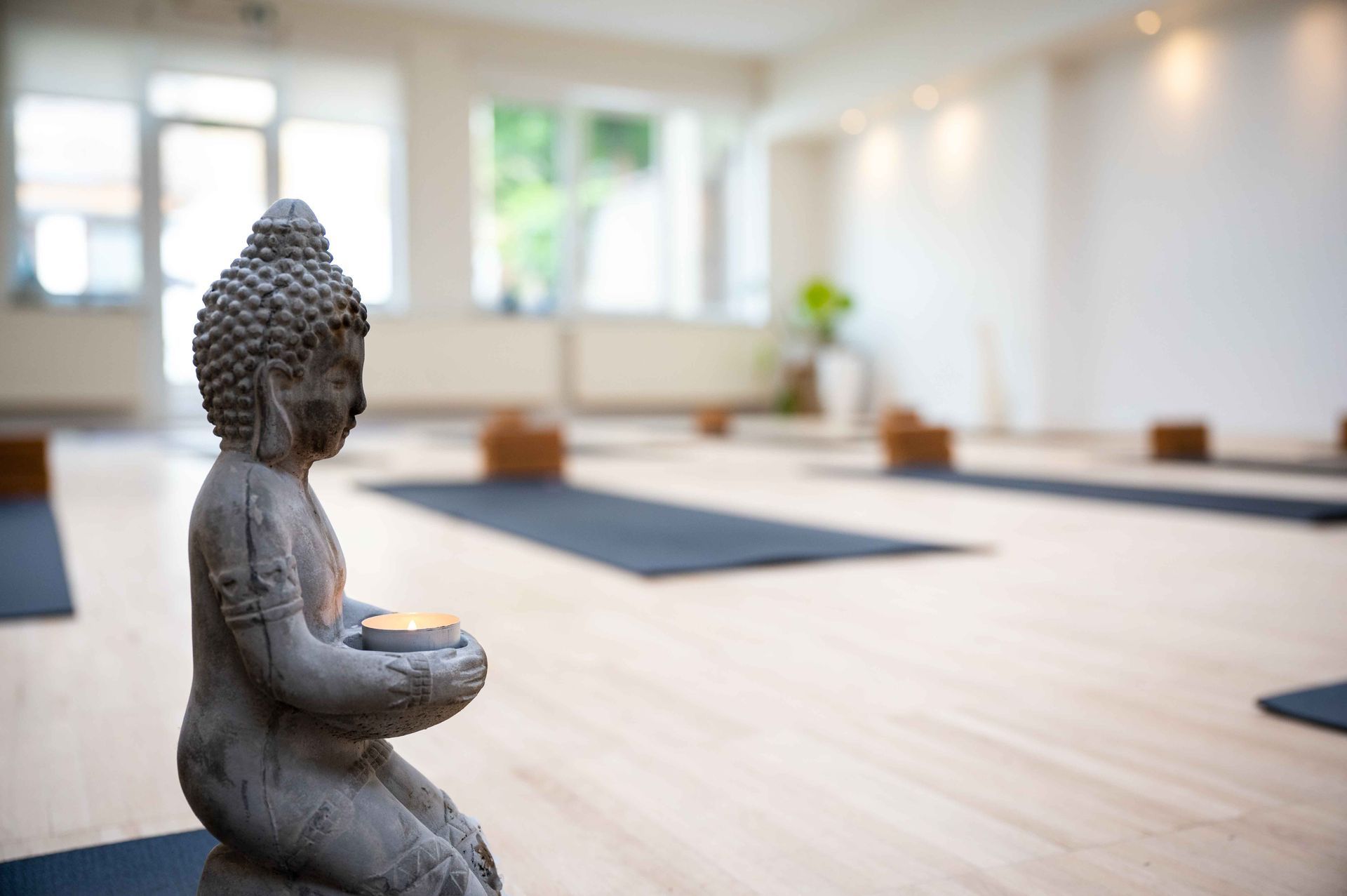 Yoga brussels. The yoga Space Brussels. Buddha Statue