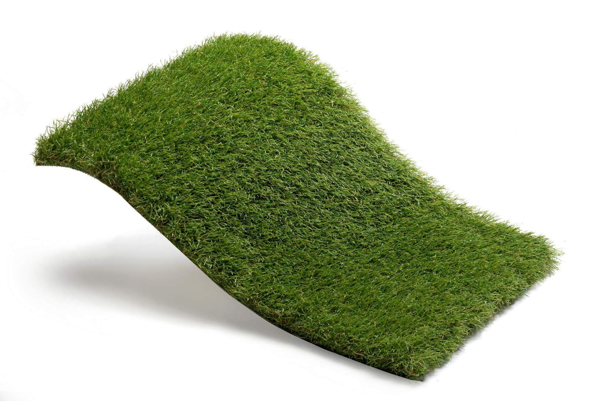 Groen kunstgrasmonster.