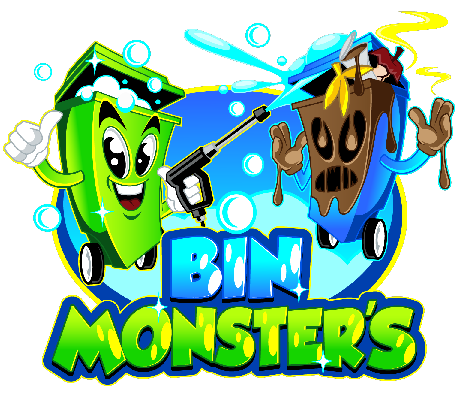 Trash Bin Cleaning Specialists | Bin Monsters | Alabama
