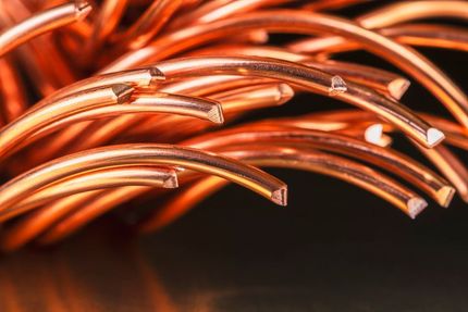 Copper wire, non-ferrous metal raw material industry