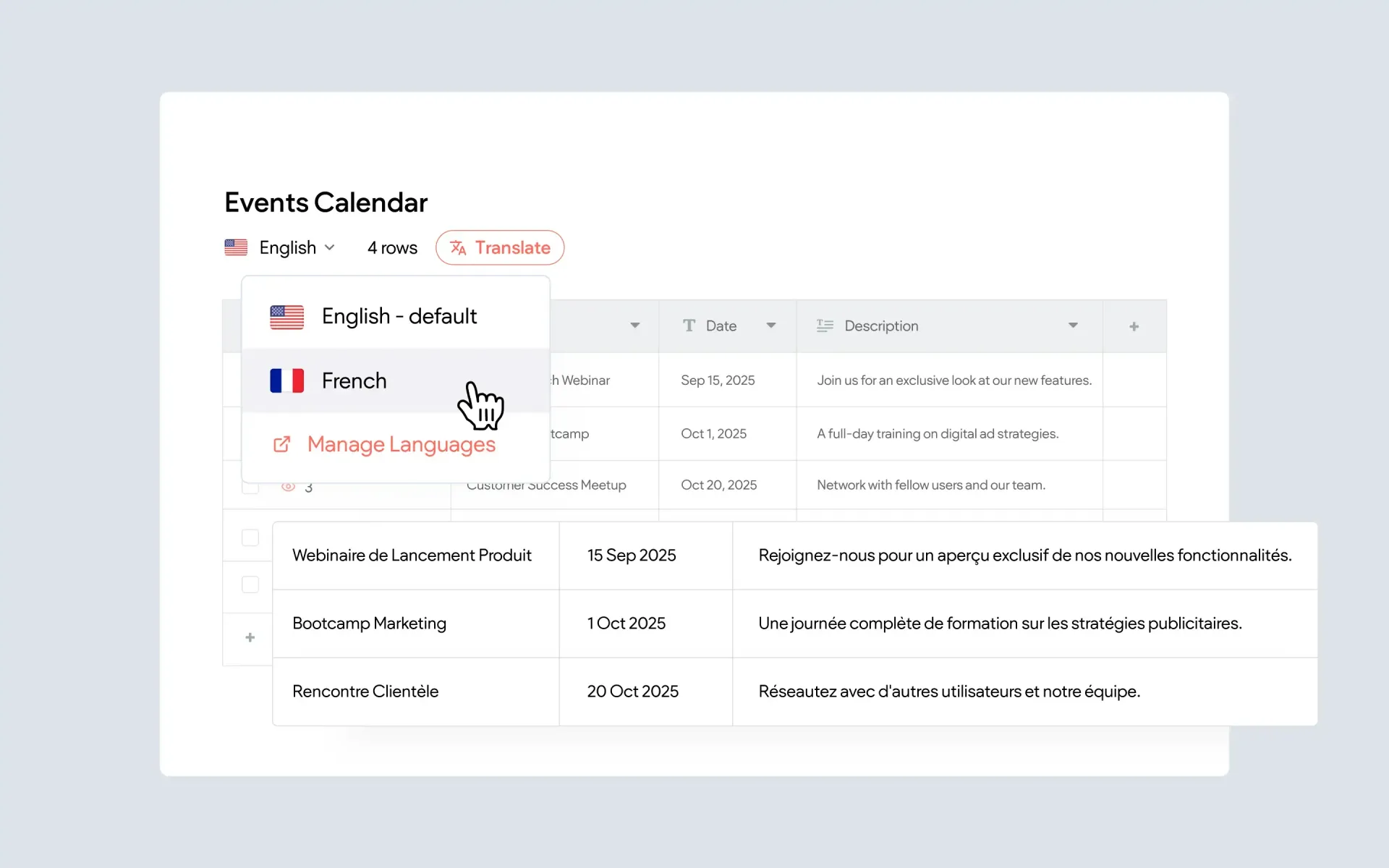Generating AI Page Recommendations for a website