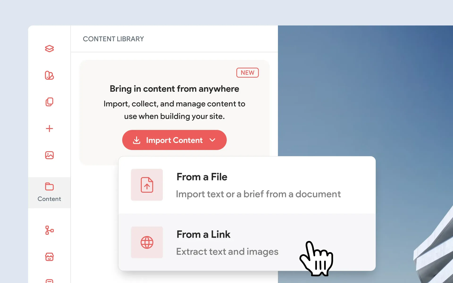 Entering business details into AI Assistant to train it