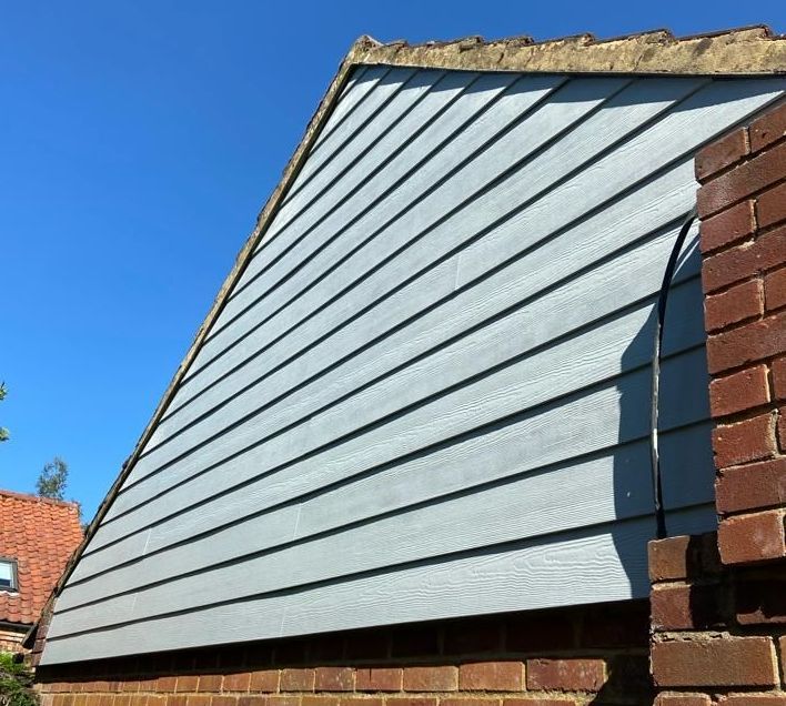 Local Norwich, Norfolk Fibre Cement Board Cladding Installer KK Roofline Installations