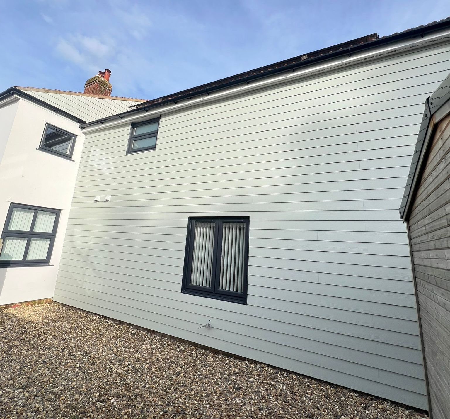 Local Norwich, Norfolk Fibre Cement Board Cladding Installer KK Roofline Installations