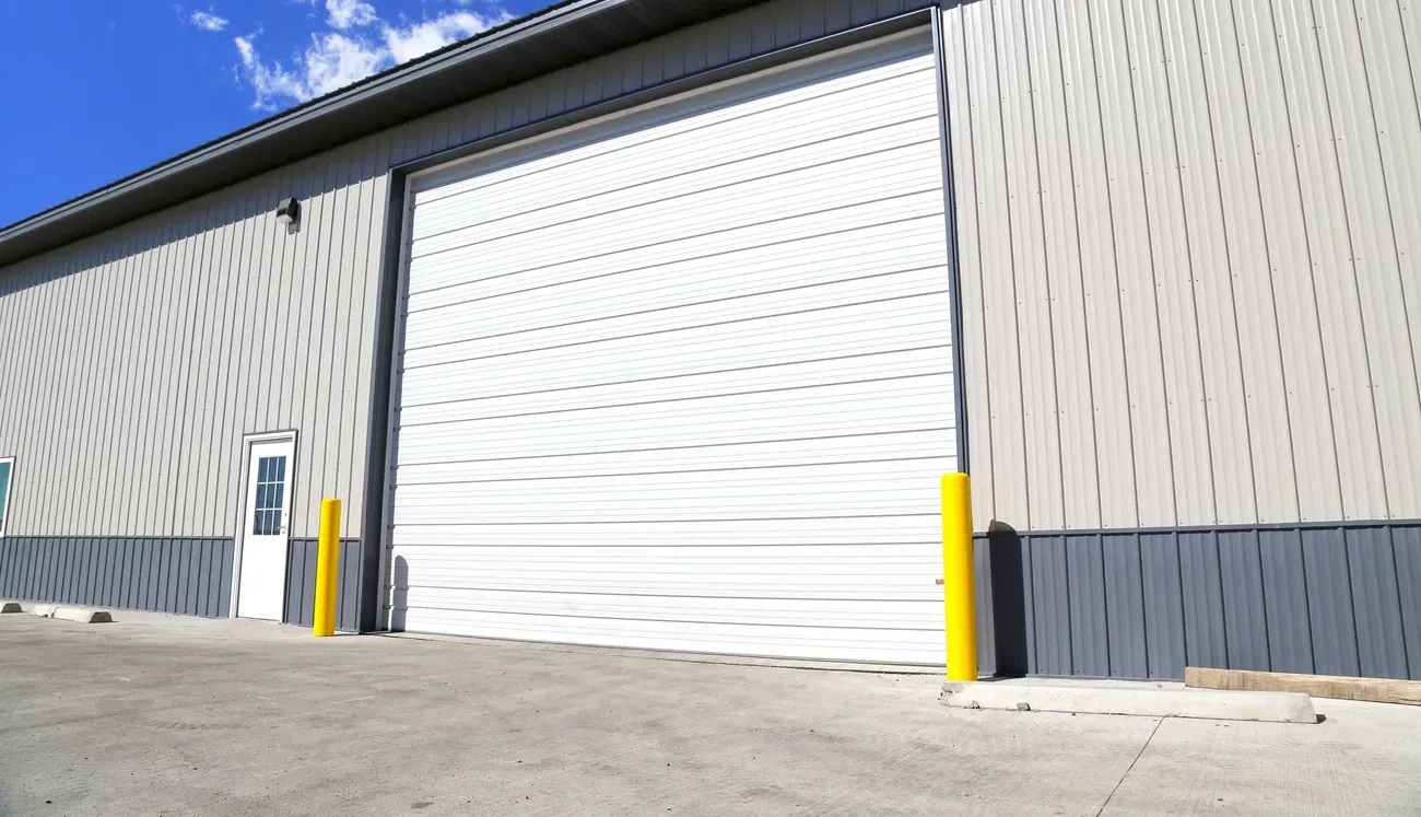 Midland Ribbed Commercial Steel Door — Beatrice, NE — Blue Valley Door Co. Inc.