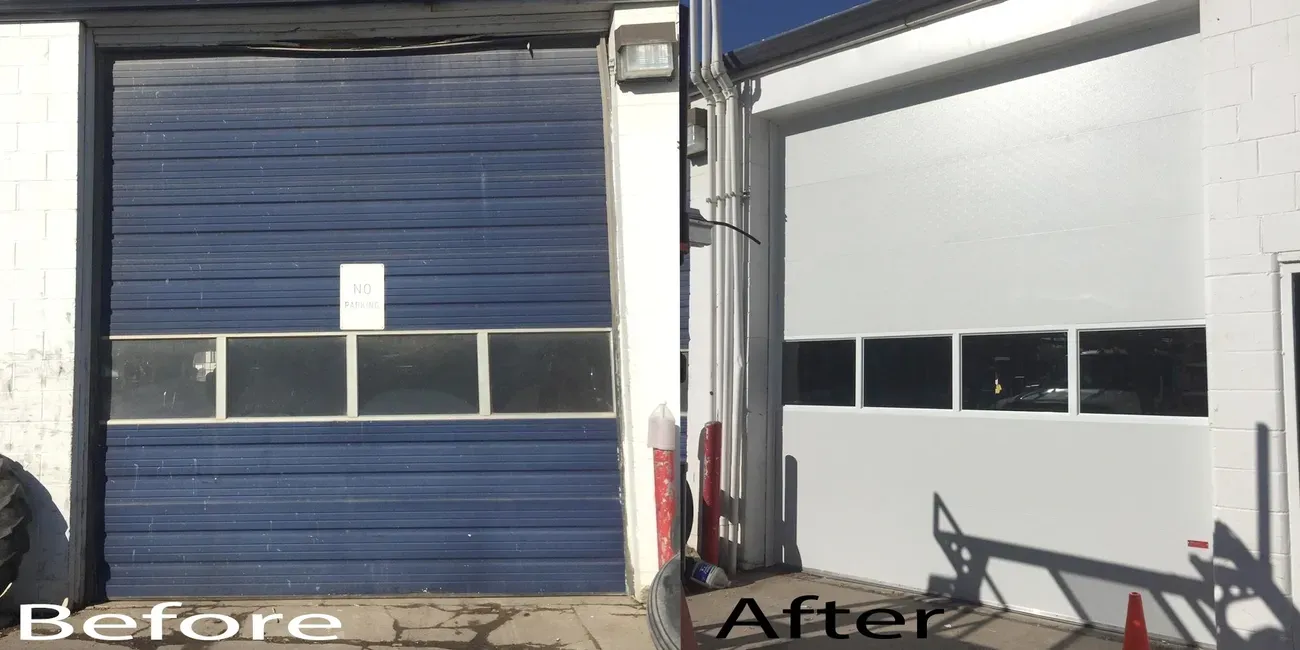 Midland 2 Energy Saver Commercial Door — Beatrice, NE — Blue Valley Door Co. Inc.