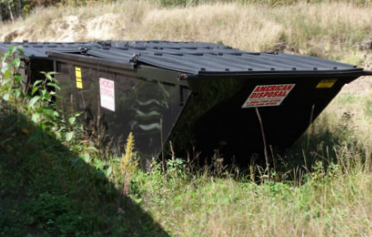 Big Black Dumpster — Deer River, MN — American Disposal