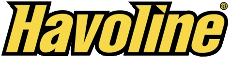 The logo for havoline is yellow and black on a white background.