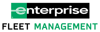 The enterprise fleet management logo is green and black.