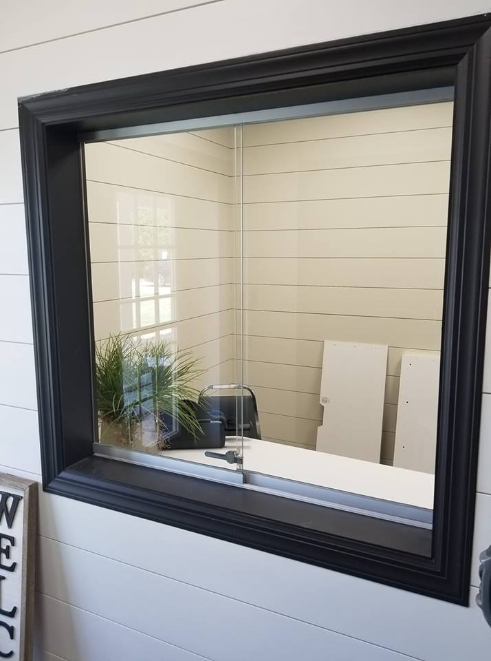 Suburban Glass | Reception Window Installation - Central Islip, NY