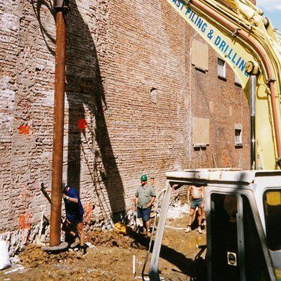 Specialist Equipment for Installing Screw Piles — Southeast QLD — East Coast Group of Companies