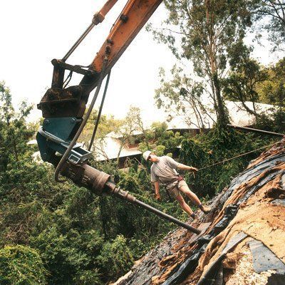 Stabilisation on Excavation Site — Southeast QLD — East Coast Group of Companies