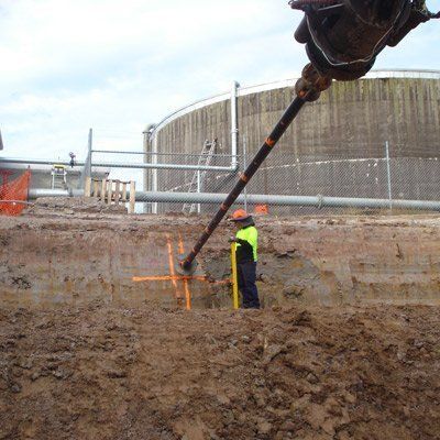 Stabilising an Embankment Excavation — Southeast QLD — East Coast Group of Companies