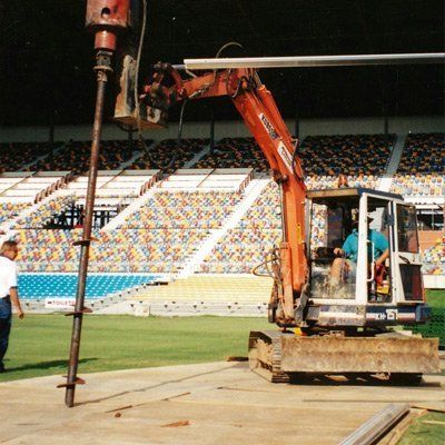 Tension Screws Were Used to Tie Down the Stage — Southeast QLD — East Coast Group of Companies